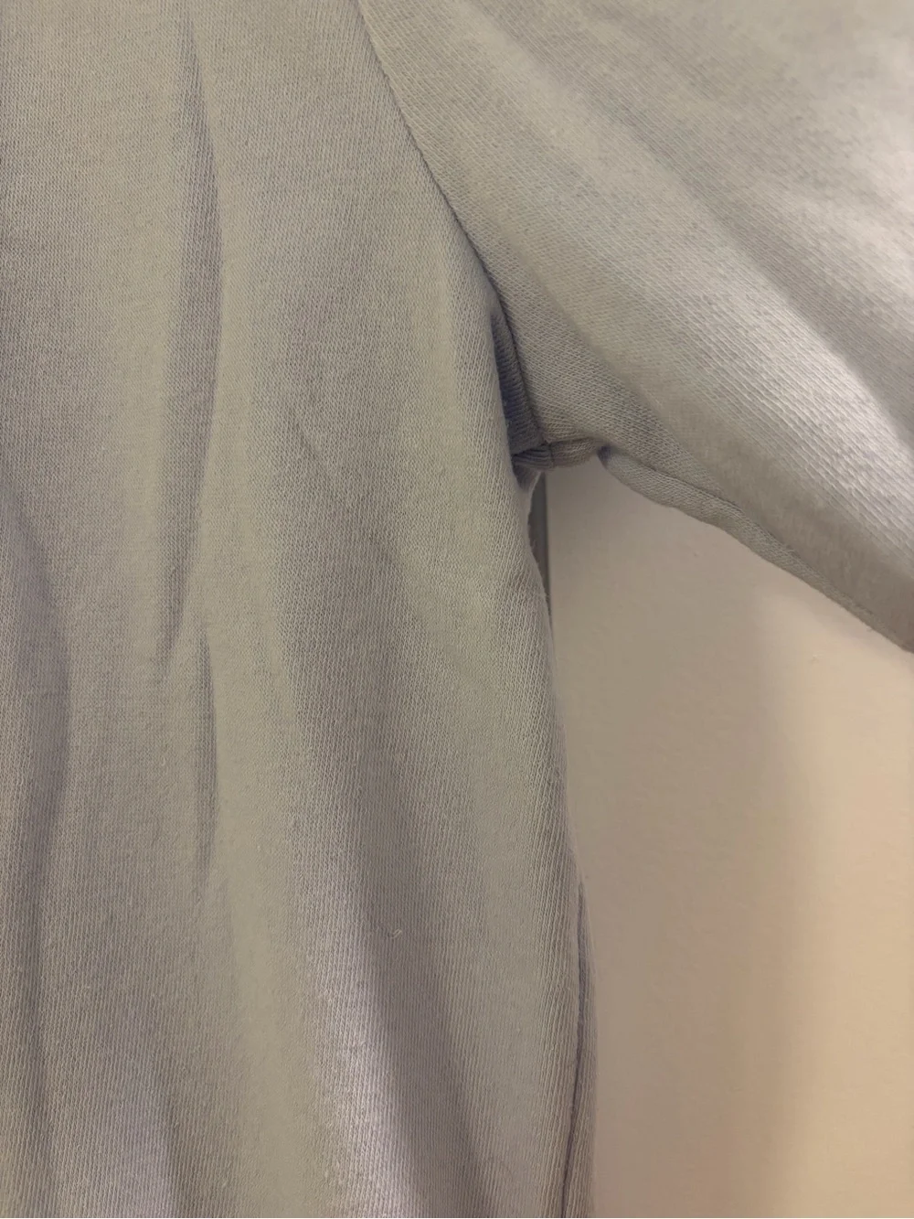 J. Crew Light Blue Cowl Neck Lightweight Sweatshirt